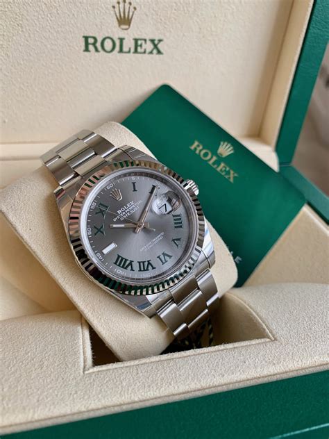 rolex datejust wimbledon dial